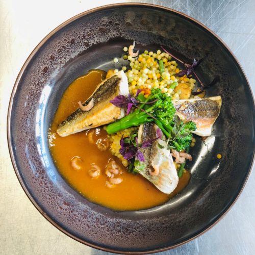 roodbaars bimi parelcouscous foodgezind