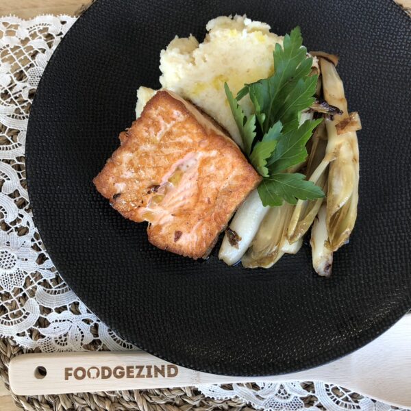 zalm pastinaakpuree witloof foodgezind