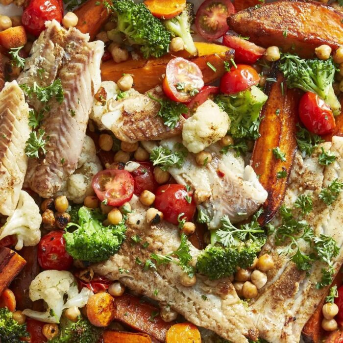 koolvis zoete aardappel groenten foodgezind