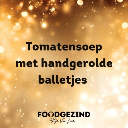 Tomatensoep met handgerolde balletjes 1l 24/12