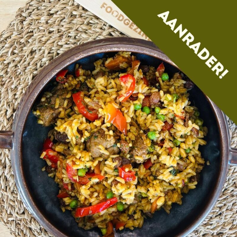 libanese rijstschotel lam foodgezind